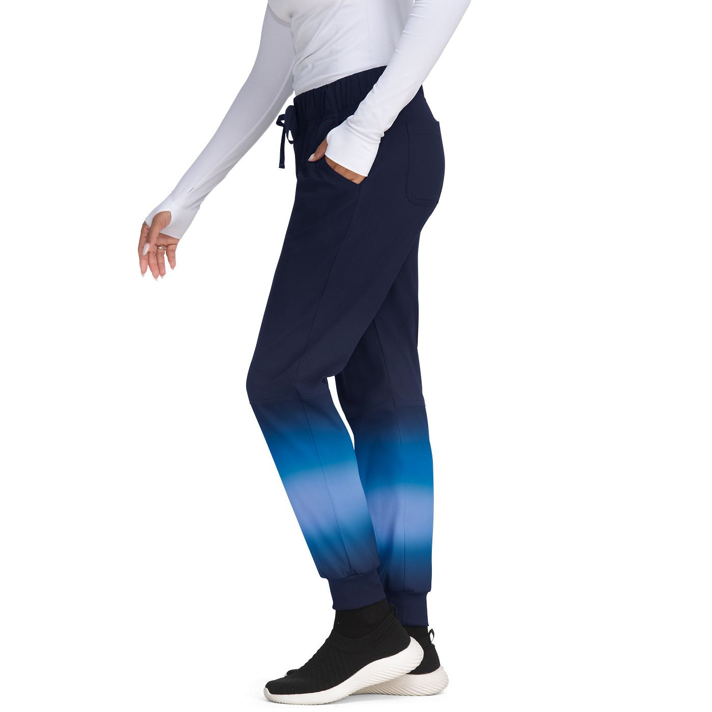 KOI TRUE CIEL AND NAVY OMBRE - GRADIENT JOGGER