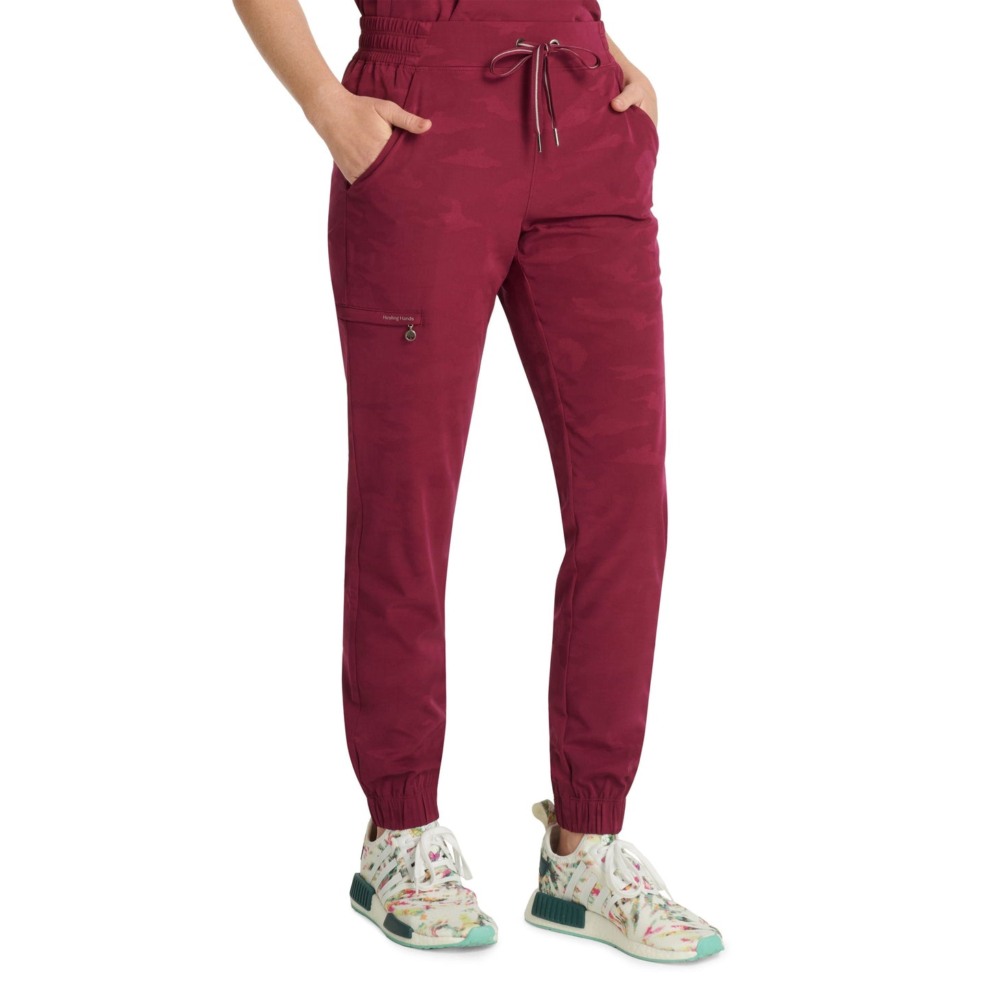 WINE HEALING HANDS CAMO JOGGER