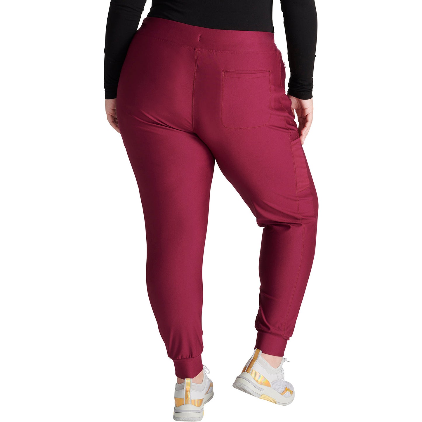 WINE MID-RISE FORM JOGGER