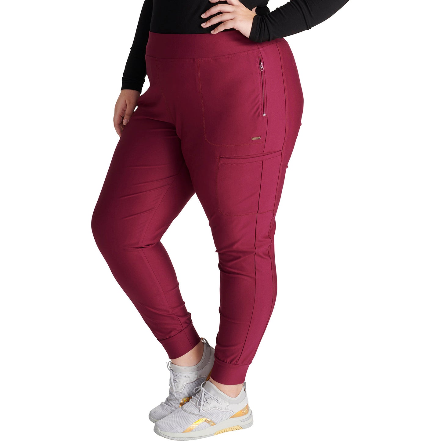 WINE MID-RISE FORM JOGGER