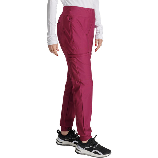 WINE MID-RISE FORM JOGGER