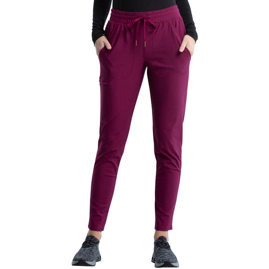 WINE FORM TAPERED LEG PANT