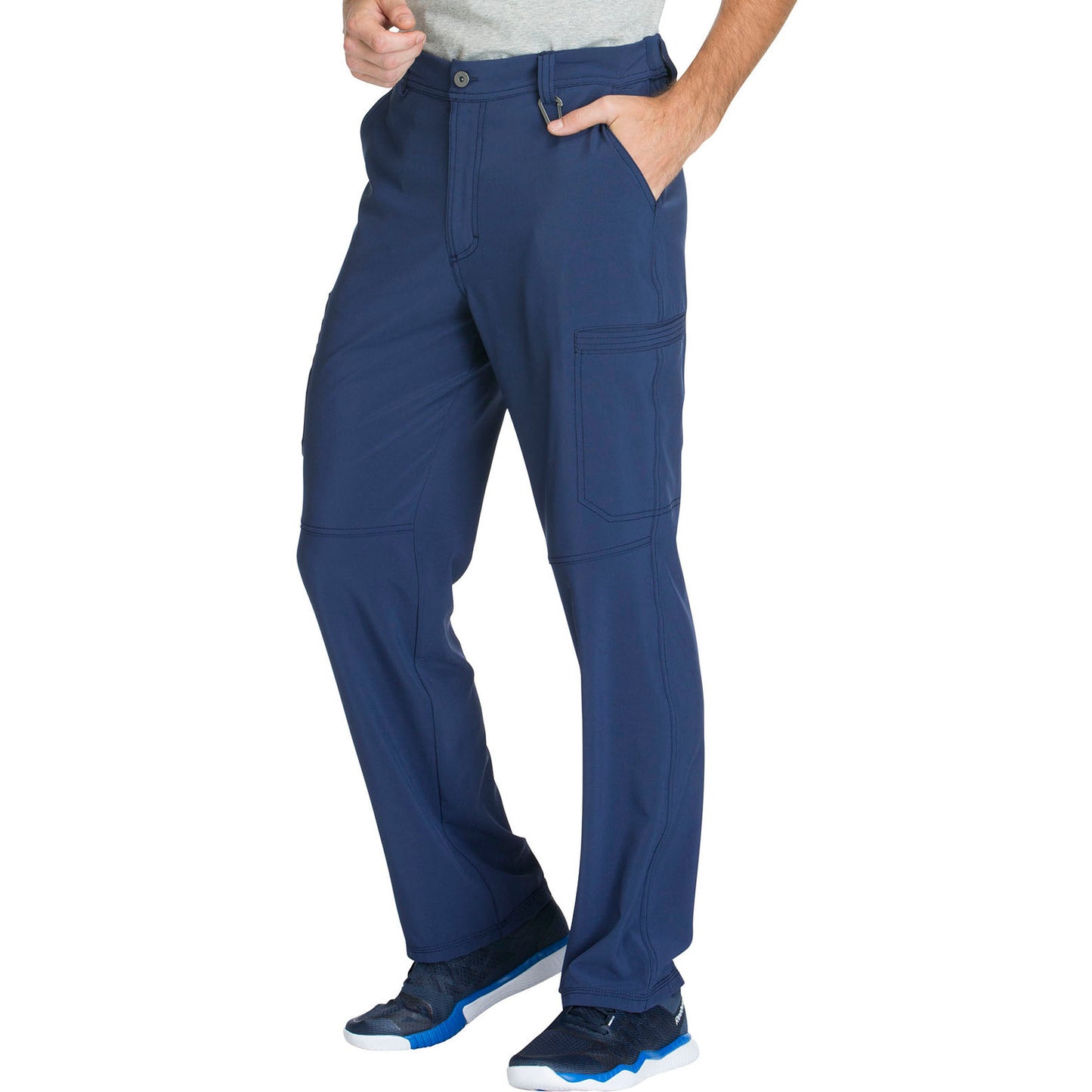 MENS NAVY INFINITY STRAIGHT LEG PANT