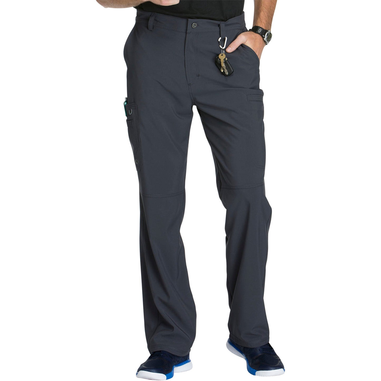 MENS PEWTER INFINITY STRAIGHT LEG PANT