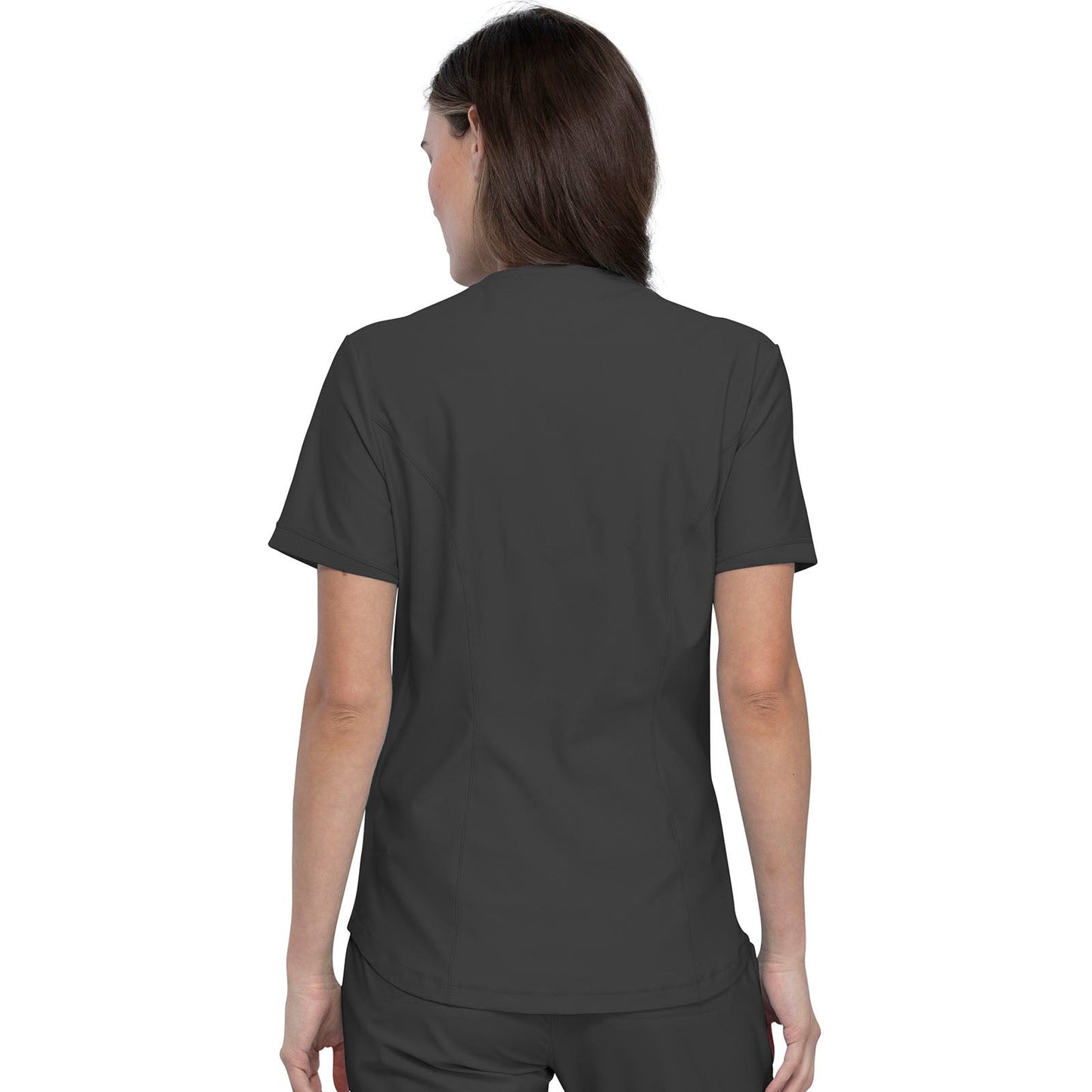 PEWTER FORM V-NECK TOP