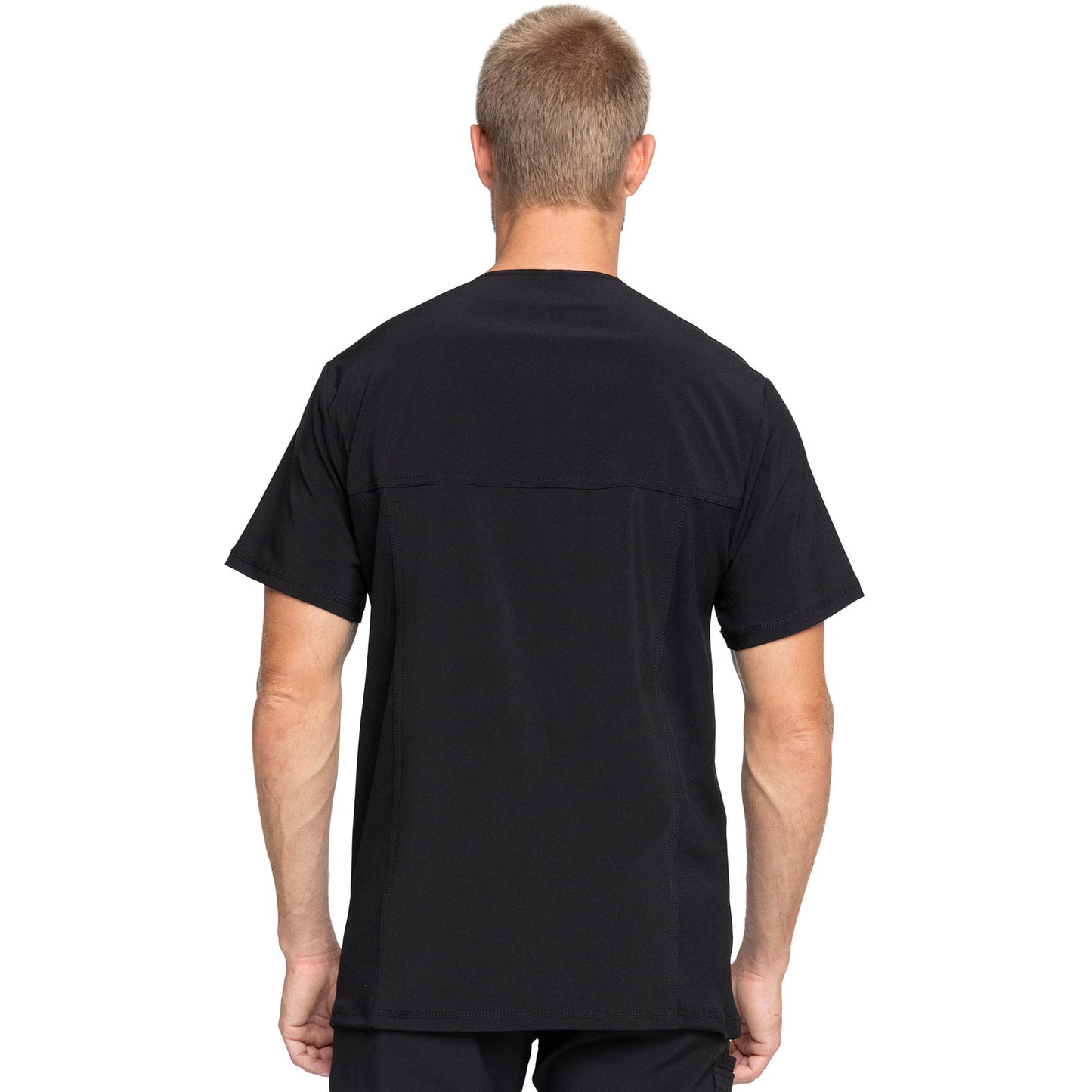 MENS INFINITY BLACK V-NECK TOP