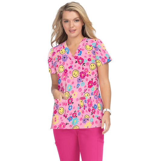 BETSEY JOHNSON A SMILE A DAY TOP