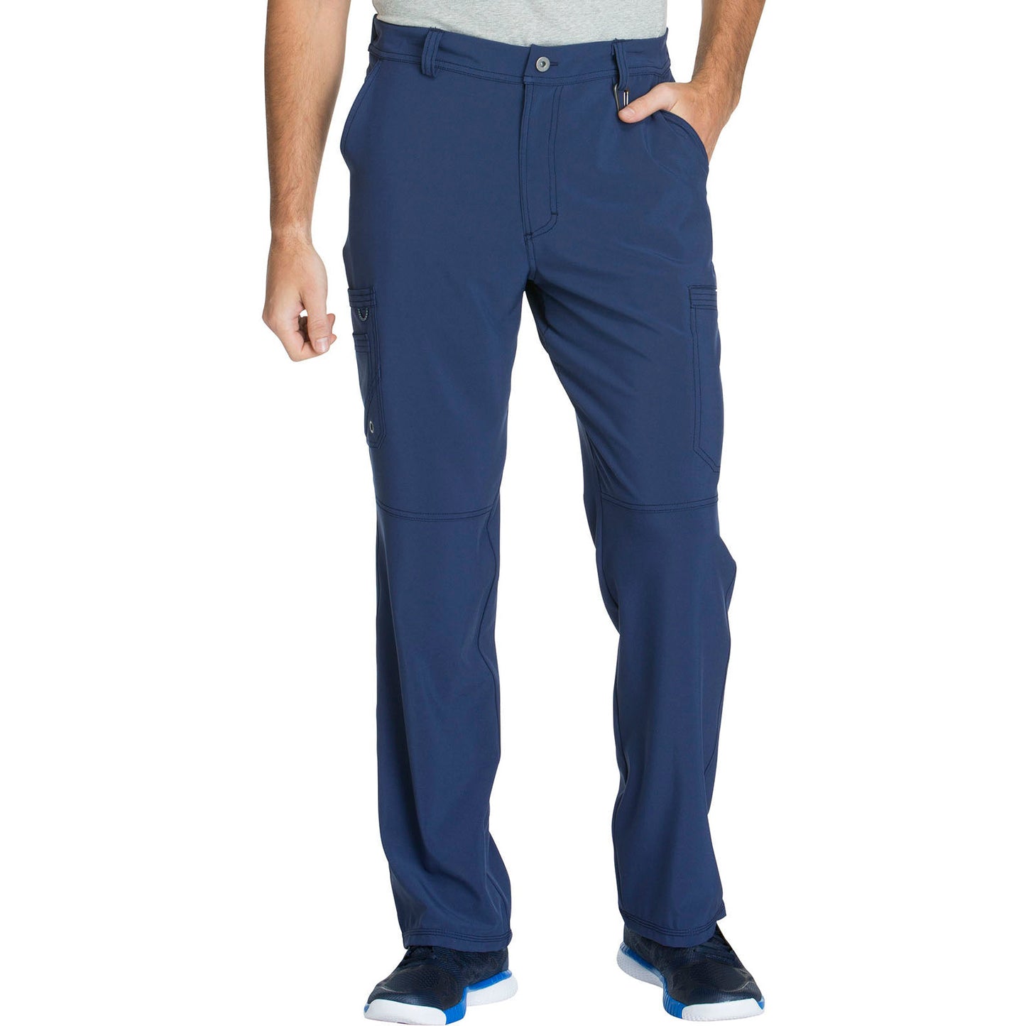 MENS NAVY INFINITY STRAIGHT LEG PANT